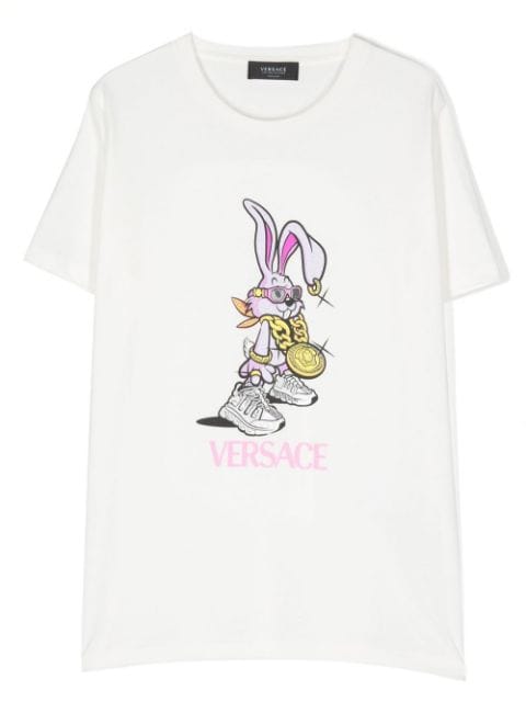 Versace Kids - Lunar New Year Rabbit-print T-shirt