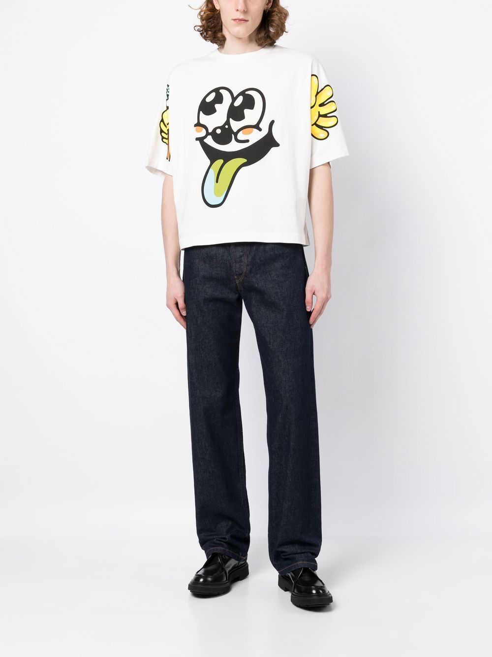 Kenzo T-shirt met print - Wit