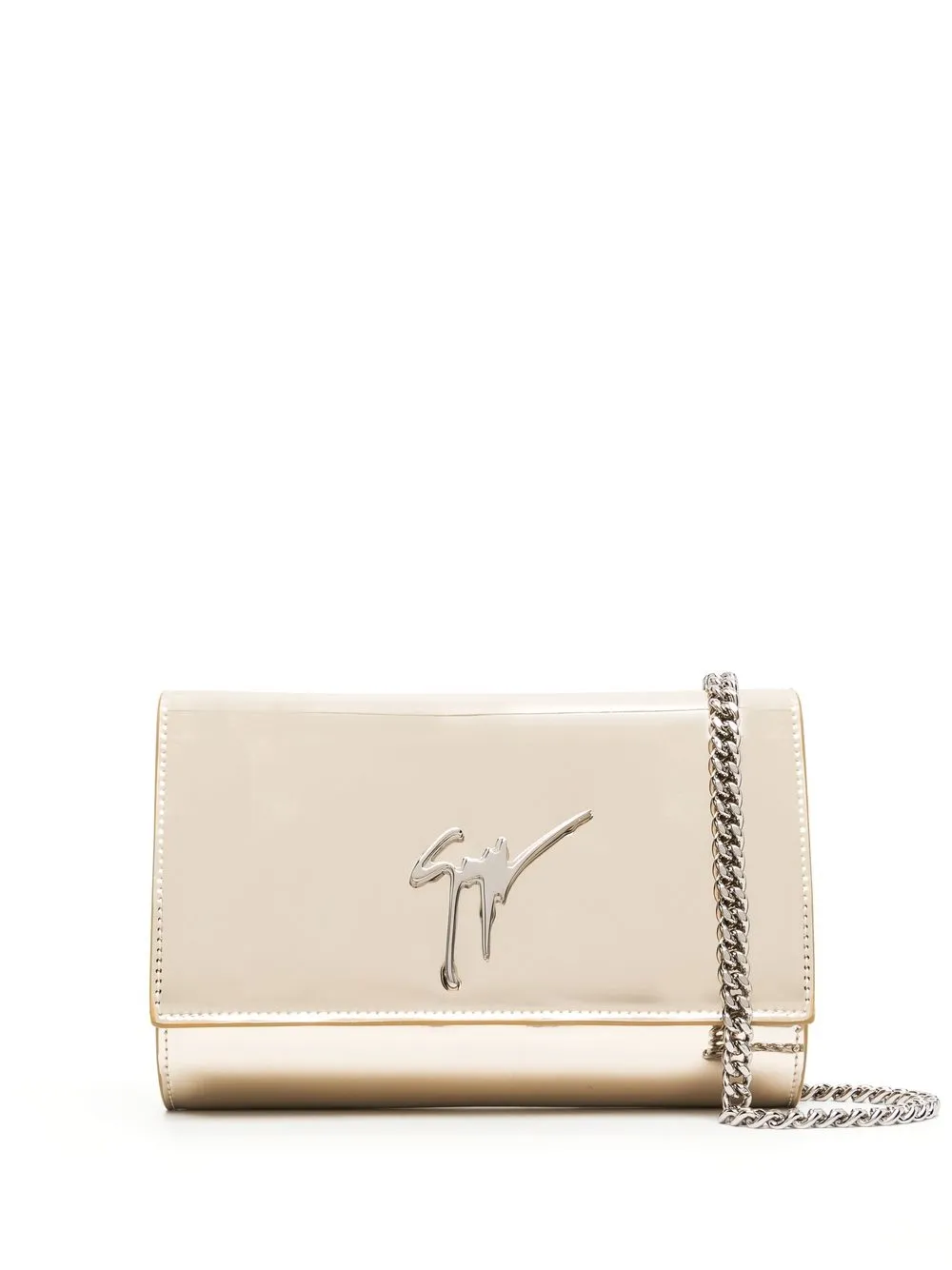 

Giuseppe Zanotti Cleopatra metallic shoulder bag - Gold