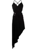 Alexandre Vauthier asymmetric draped dress - Black
