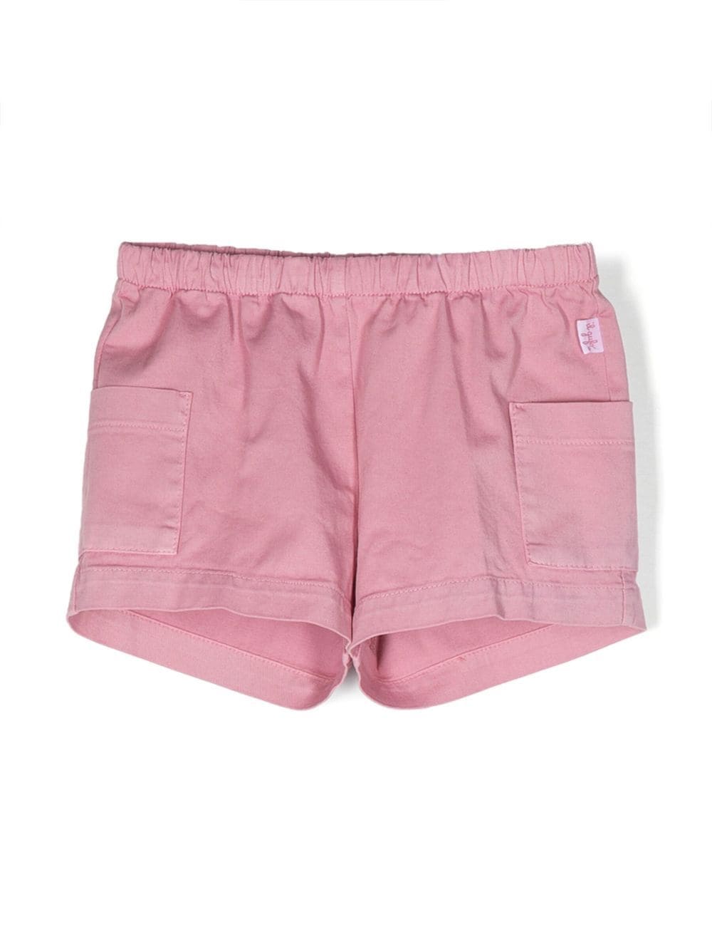 Il Gufo Babies' Front-pockets Stretch-cotton Shorts In Pink