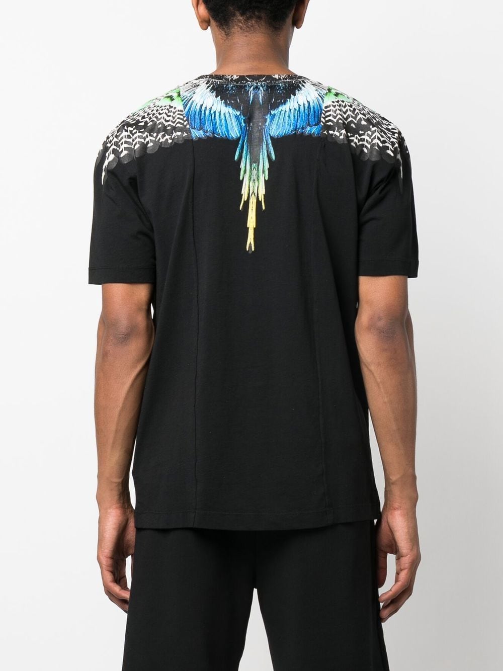 Marcelo Burlon County Of Milan Patchwork Wings Cotton T-shirt 