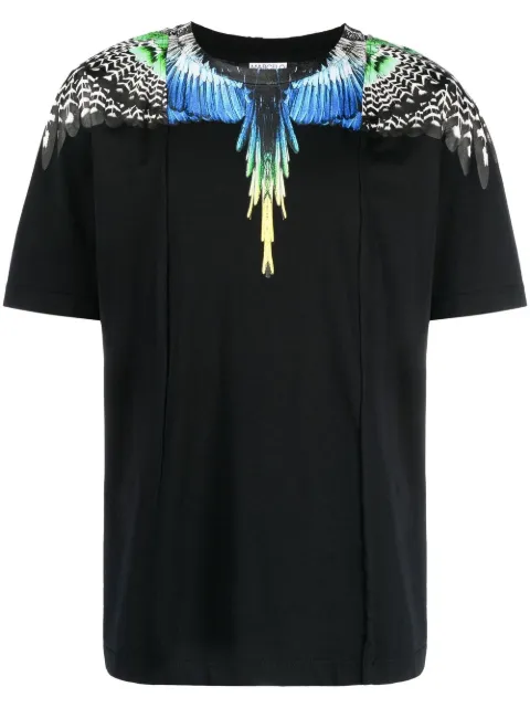 Marcelo Burlon County of Milan Patchwork Wings cotton T-shirt