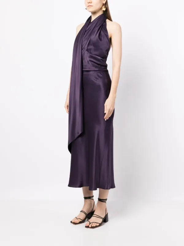 pink midi dress outfit Petal and Pup Women's Joedy Puff Sleeve Midi Dress