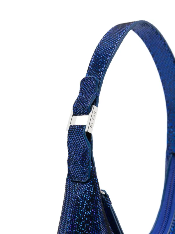 BY FAR Baby Amber Mini Bag | Blue | FARFETCH