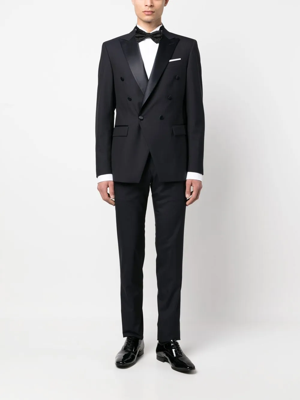 Corneliani Pak met dubbele rij knopen - Blauw