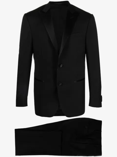 Corneliani costume trois-pièces à simple boutonnage
