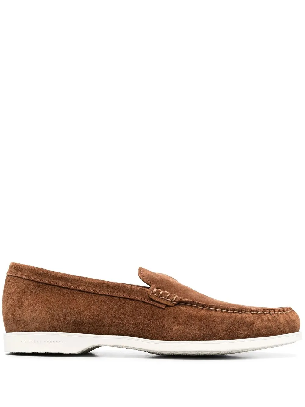 

Fratelli Rossetti slip-on suede loafers - Brown