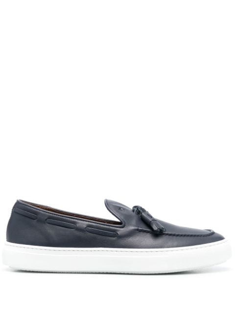 Fratelli Rossetti tassel-detail leather boat shoes