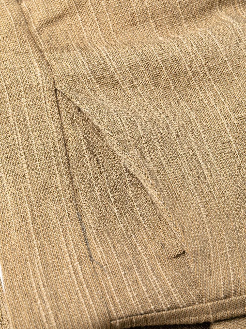 Ganni Tailored Straight-leg Trousers In Braun