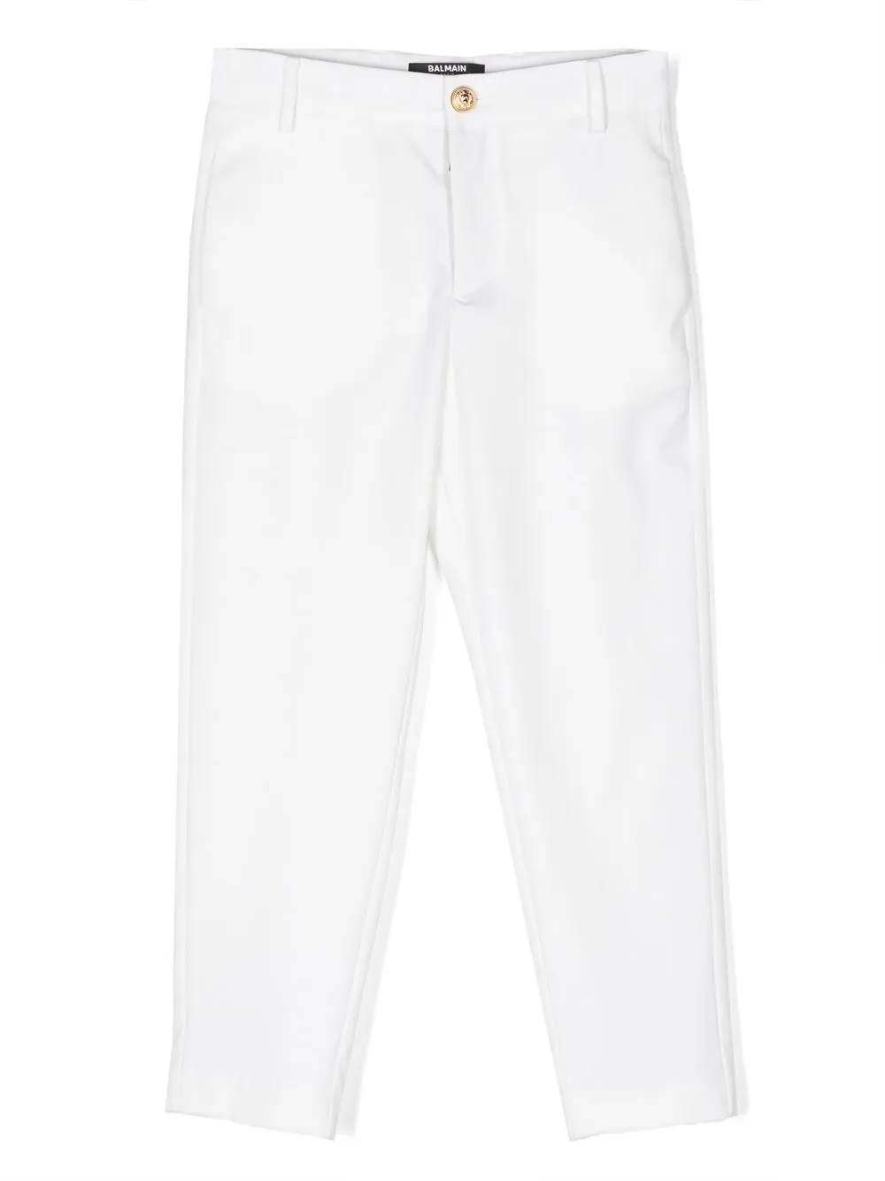 

Balmain Kids virgin-wool trousers - White