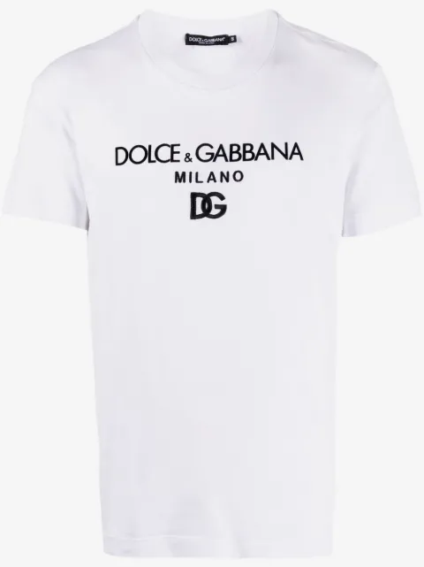 Dolce & Gabbana DG Essentials logo-embroidered T-shirt