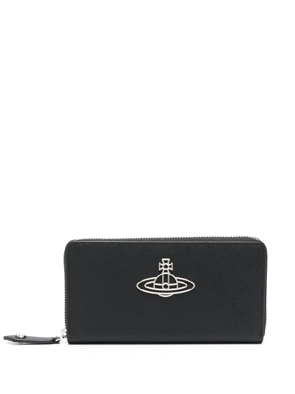 

Vivienne Westwood leather zipped purse - Black