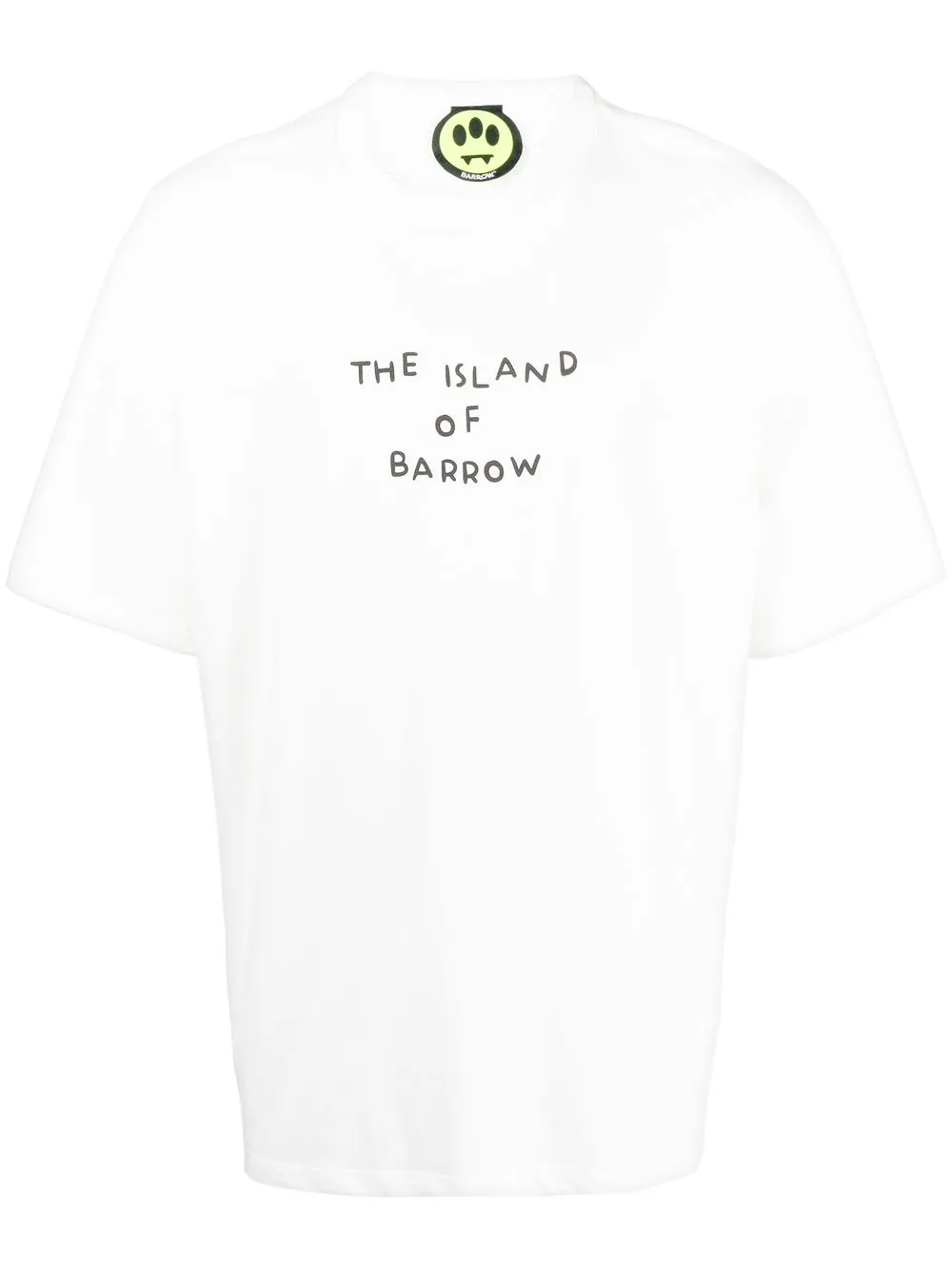 

BARROW graphic-print cotton T-shirt - 002 OFF WHITE