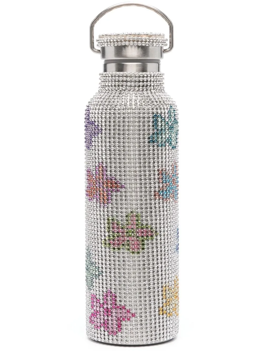 

Collina Strada rhinestone-embellished water bottle - Silver