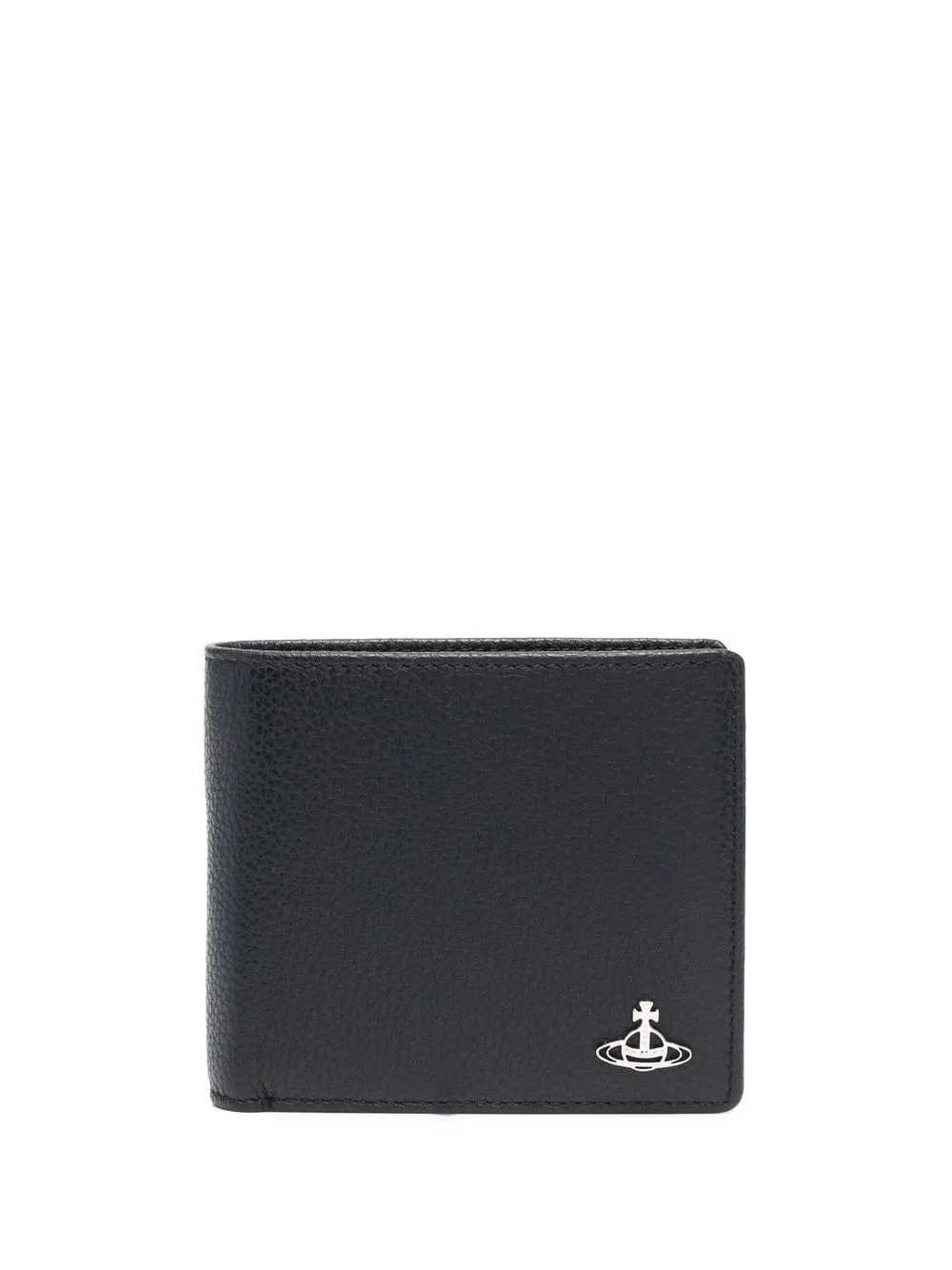 

Vivienne Westwood bi-fold grained-leather wallet - Black