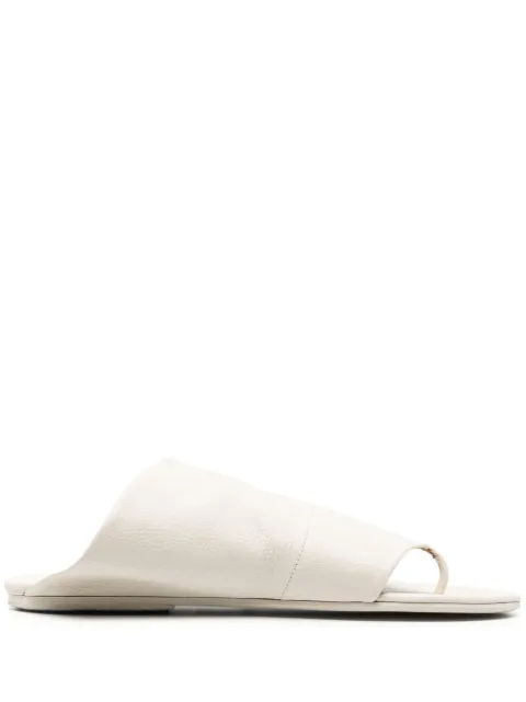 Marsèll sandales en cuir à design asymétrique