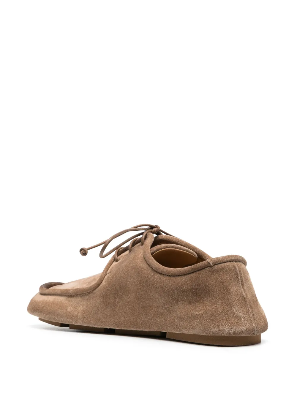 Marsèll Lace-up Suede Derby Shoes In Brown