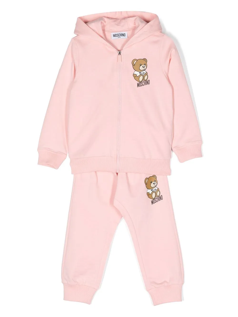 Moschino baby cheap teddy tracksuit