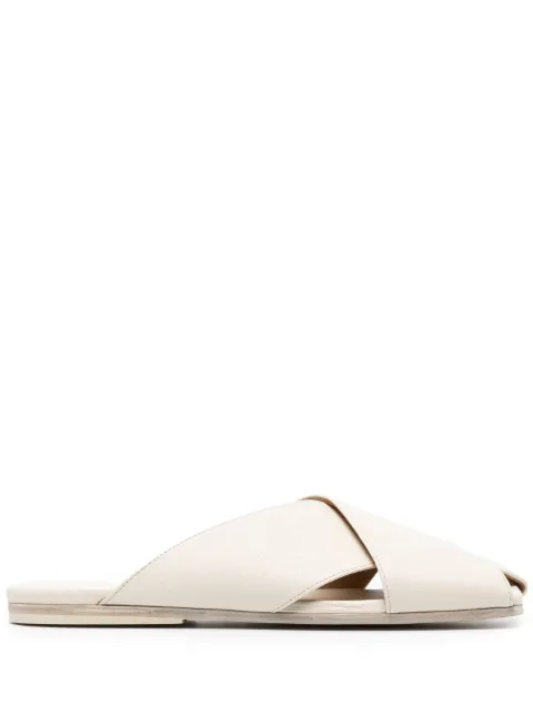 Marsèll open-toe leather slides