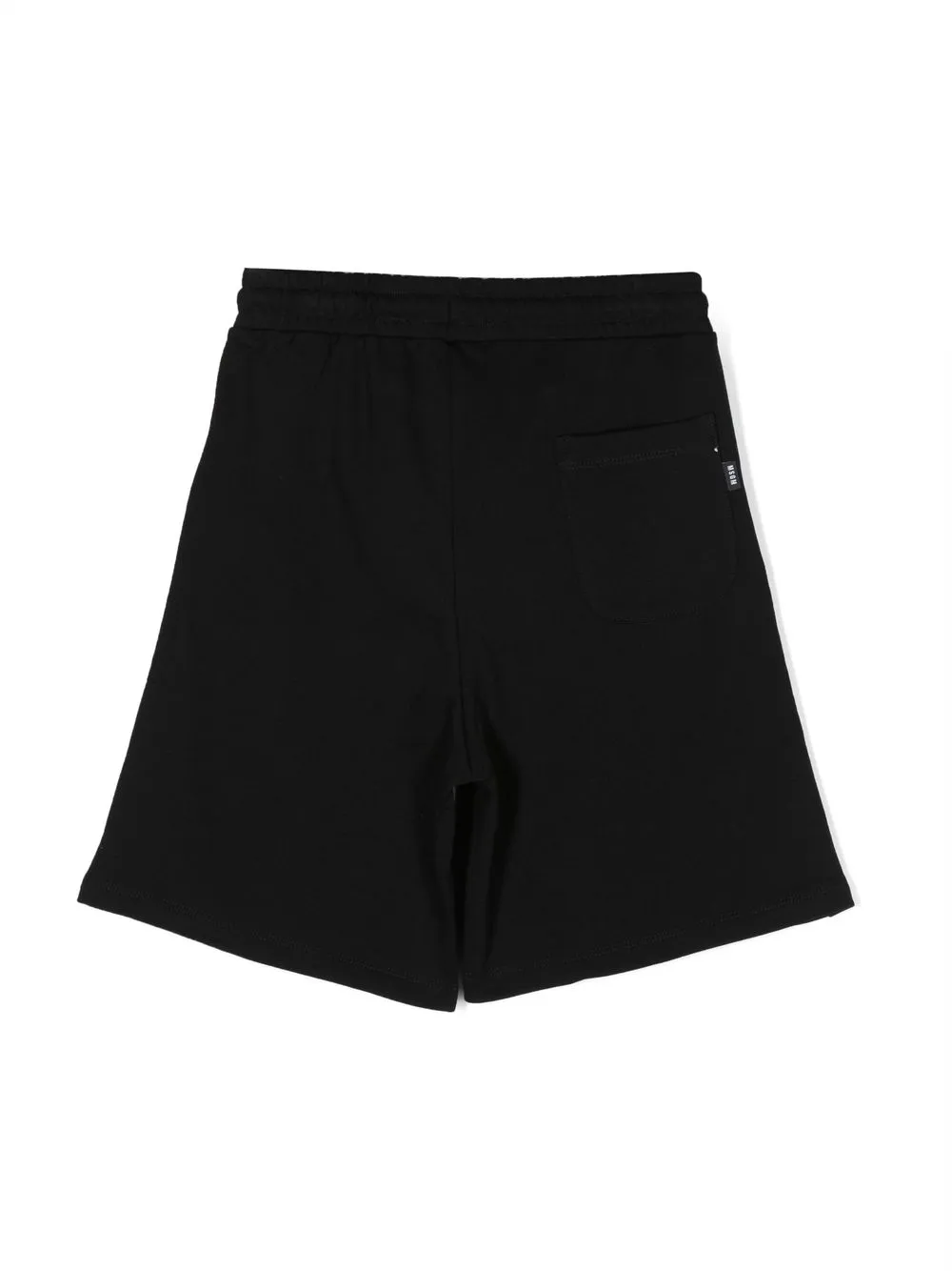 MSGM Kids Shorts met logoprint - Zwart
