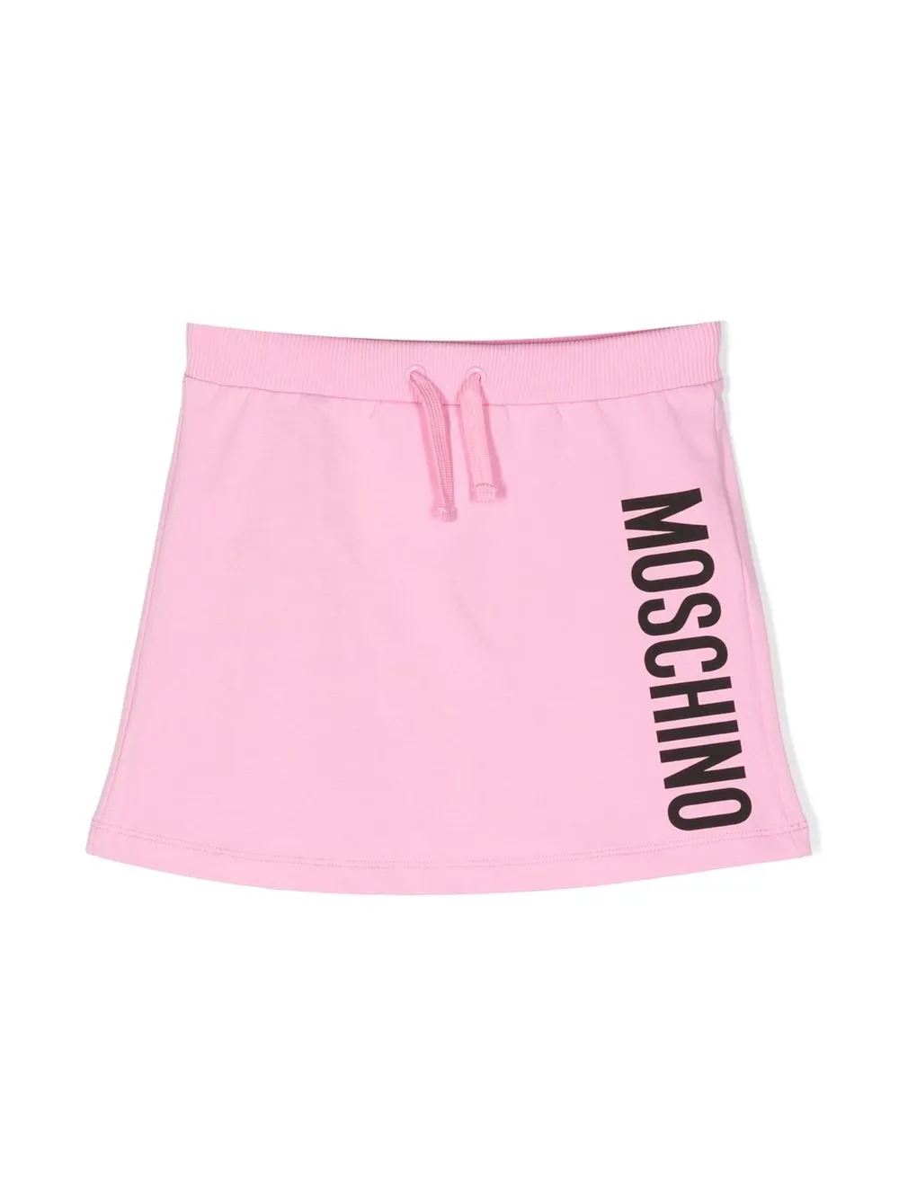 

Moschino Kids logo-print detail skirt - Pink