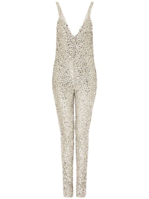 Dolce & Gabbana KIM DOLCE&GABBANA rhinestone-embellished jumpsuit