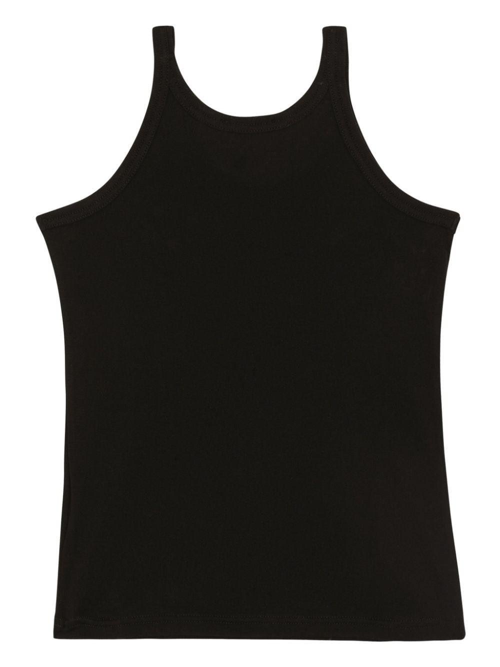 Dolce & Gabbana Kids Katoenen tanktop Zwart