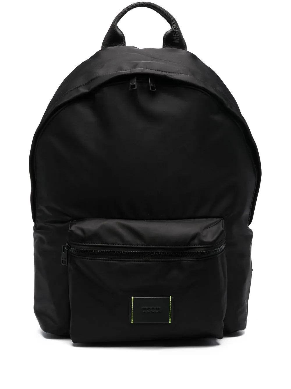 

MSGM logo-patch backpack - Black