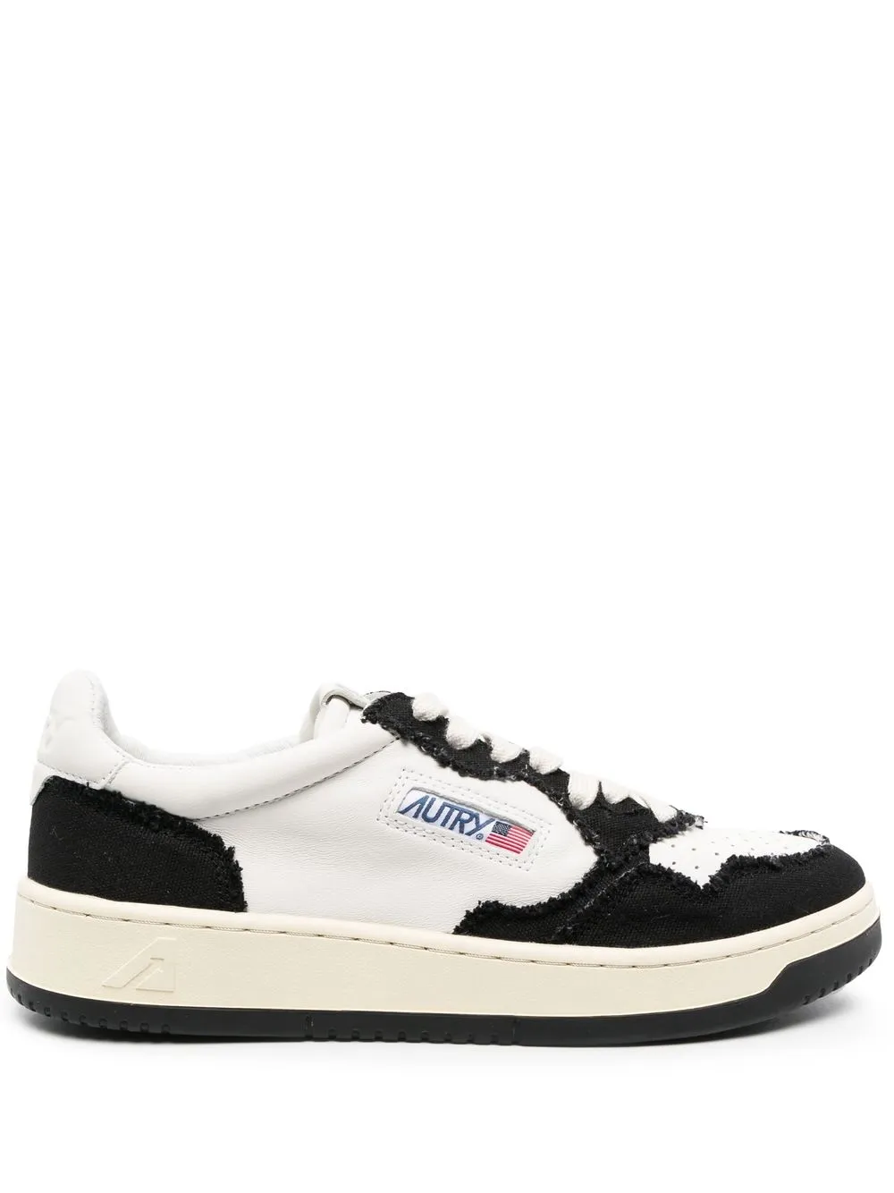 

Autry panelled low-top sneakers - Black