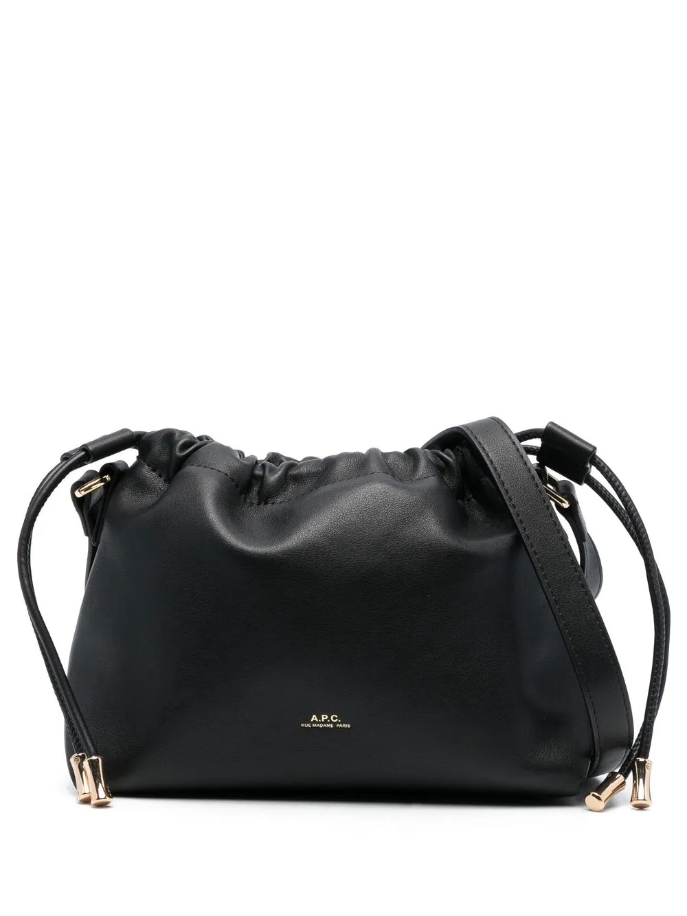 

A.P.C. Ninon drawstring crossbody bag - Black