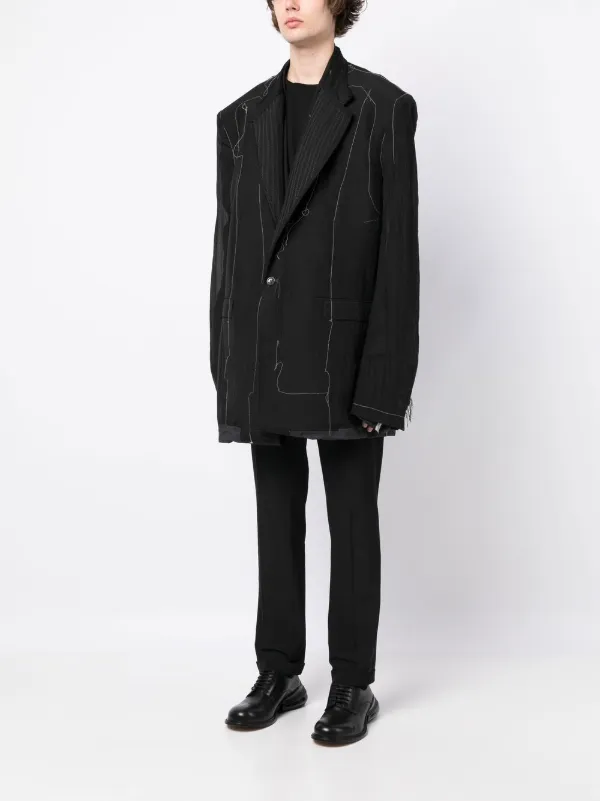 Nicolas Andreas Taralis リバーシブル ジャケット | ブラック