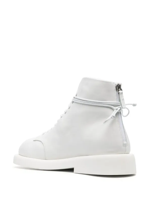 Marsèll レースアップ ブーツ | ホワイト | FARFETCH JP