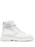 Marsèll round-toe lace-up boots - White