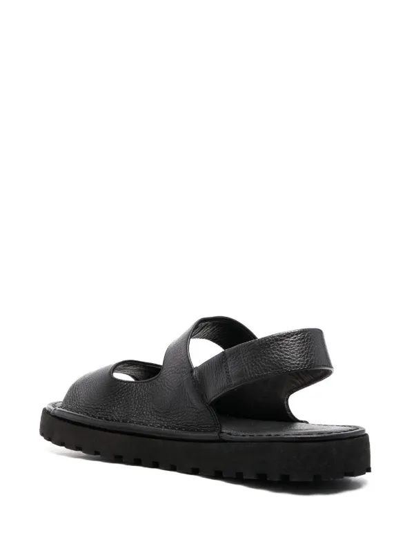 サンダル・ミュール marsell SS22 PLABO` SANDALS (MW6746.188 666 BLACK) Marsèll Open Toe Sandals | Black | FARFETCH