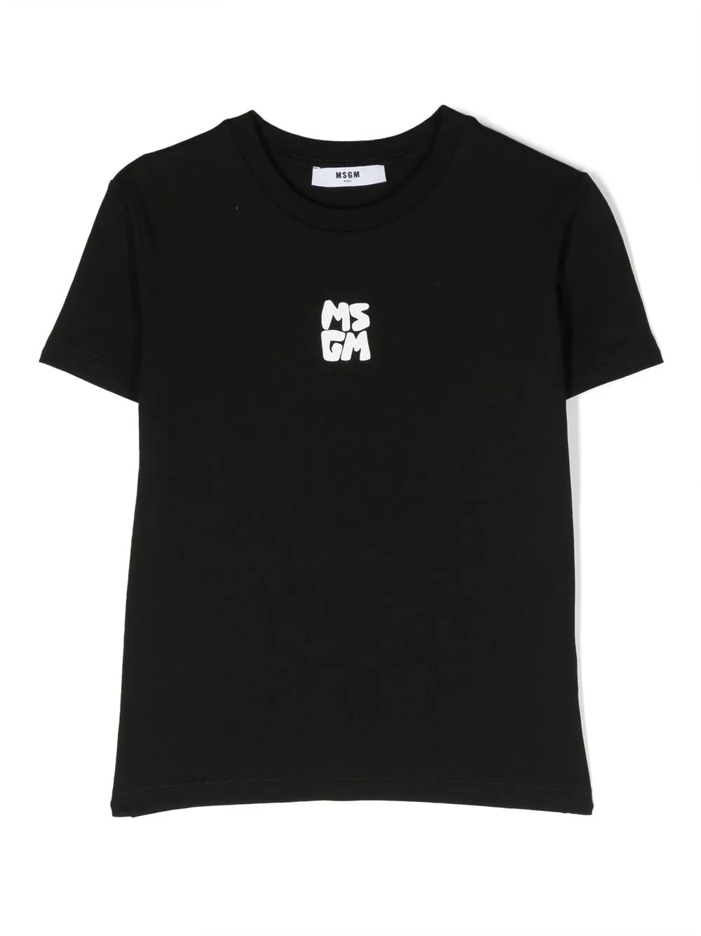 

MSGM Kids logo-print short-sleeve T-shirt - Black