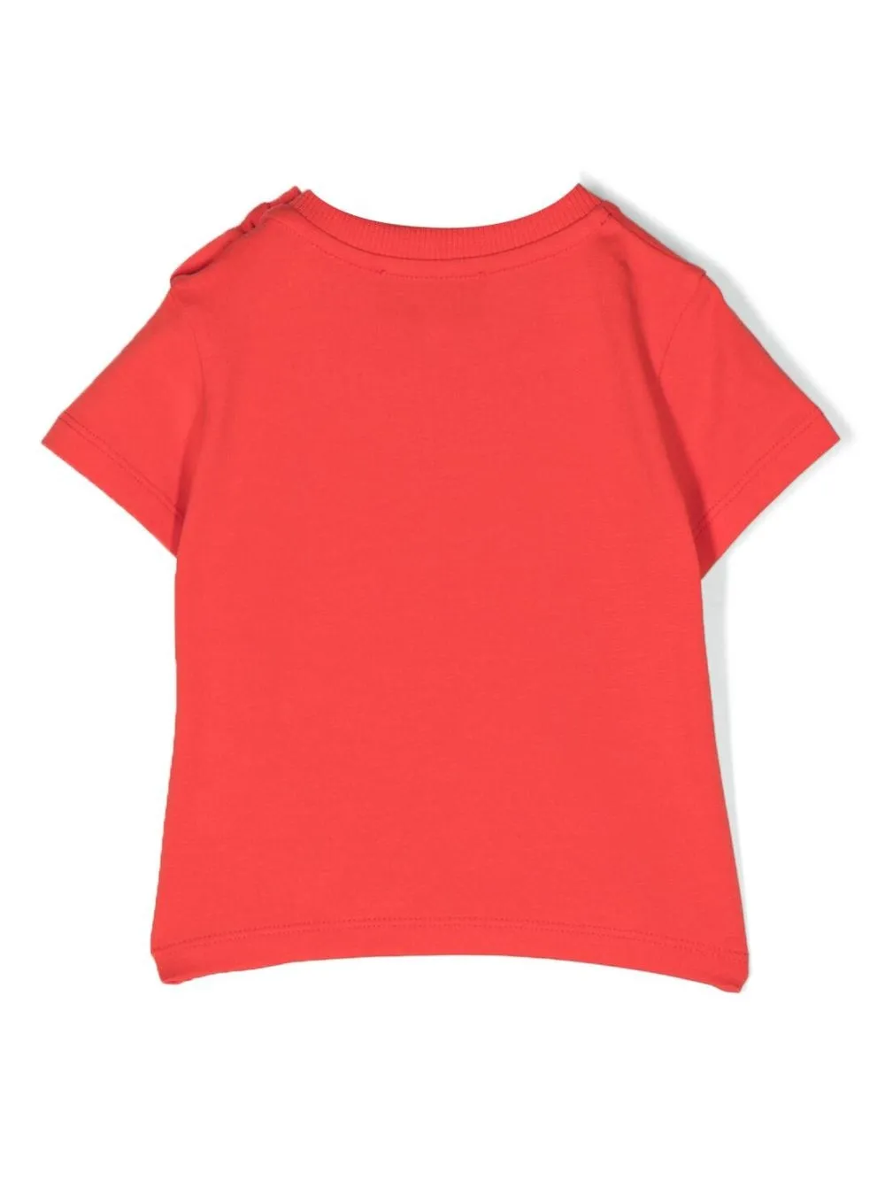 Moschino Kids Katoenen T-shirt - Rood