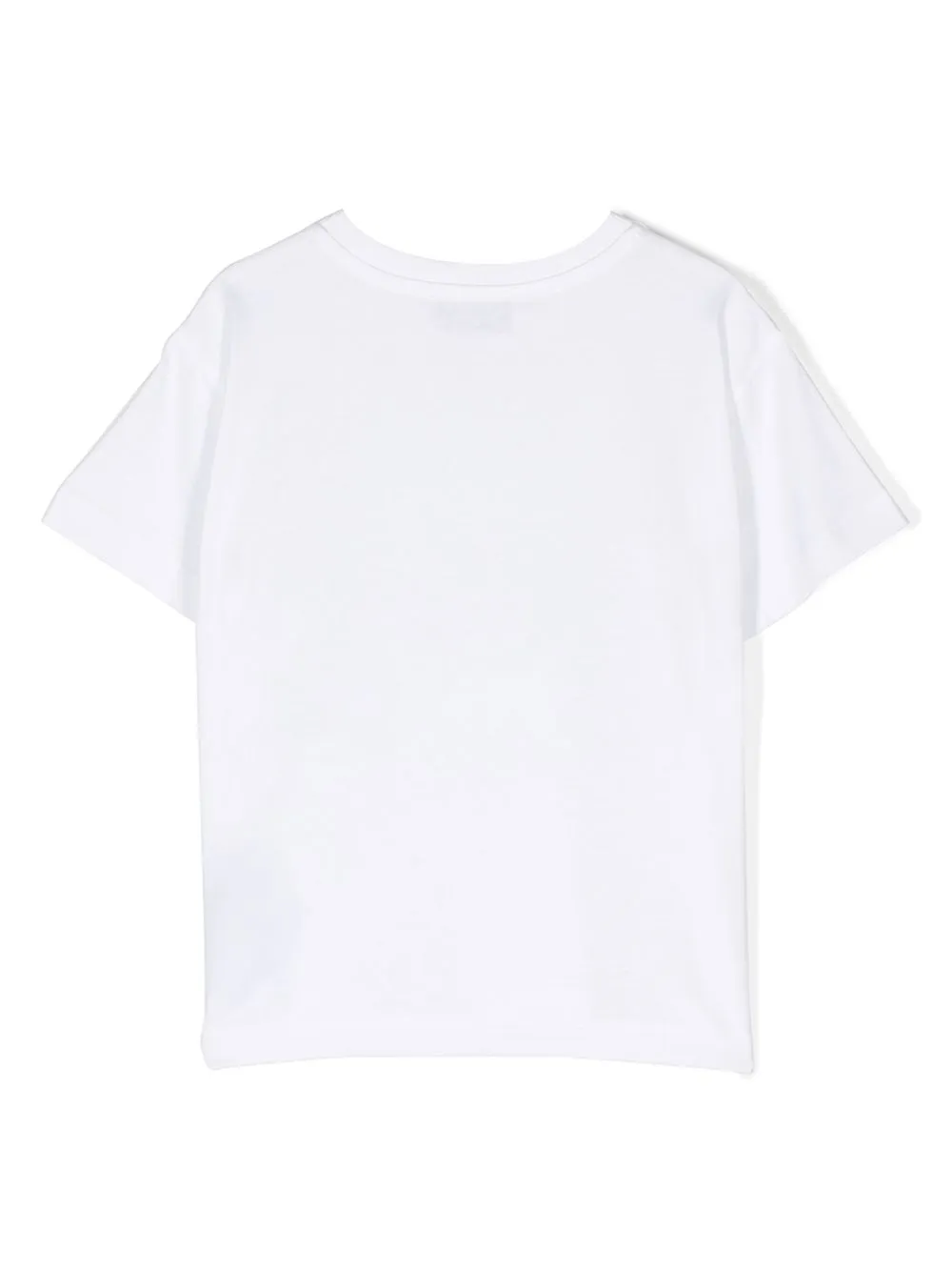 Moschino Kids T-shirt met teddybeerprint - Wit
