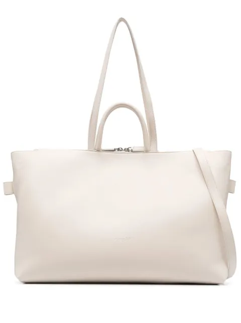 Marsèll debossed-logo leather tote bag