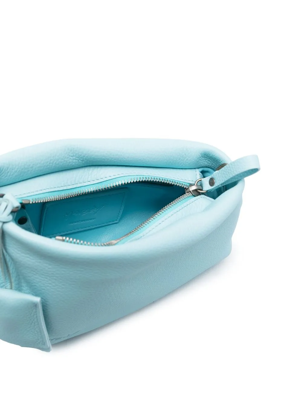 Blue leather cross body bag cheap