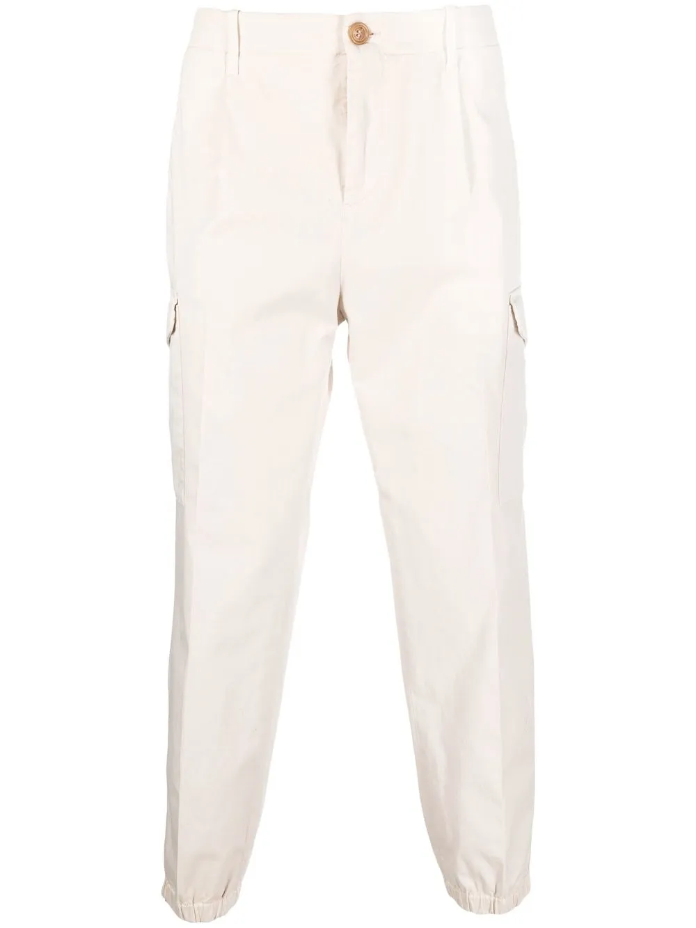 

Brunello Cucinelli pantalones tapered con bolsillos - Neutro