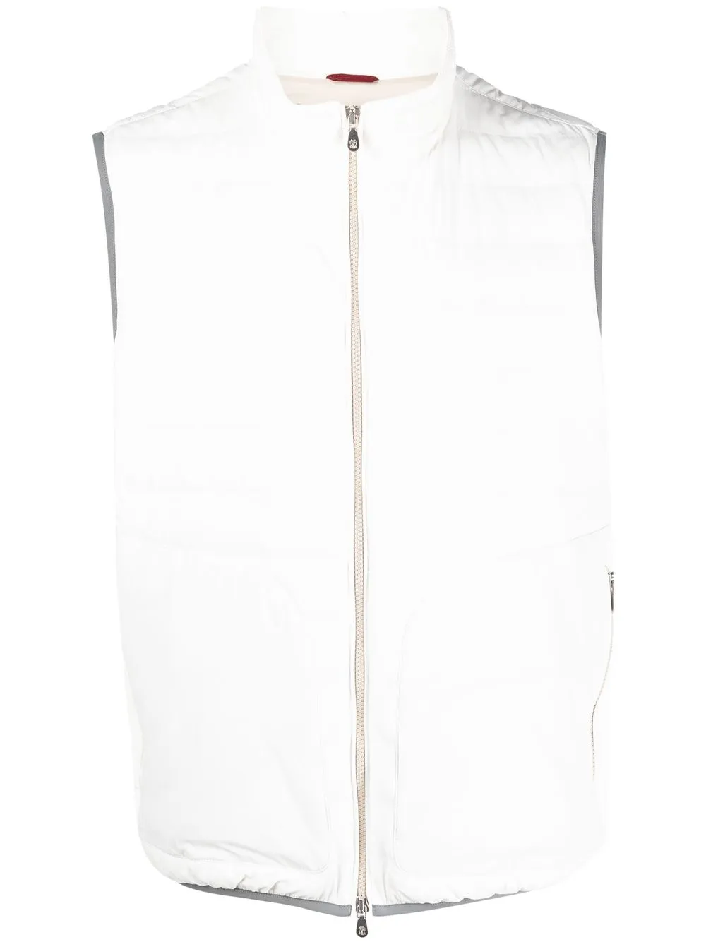 

Brunello Cucinelli padded goose-down gilet - White