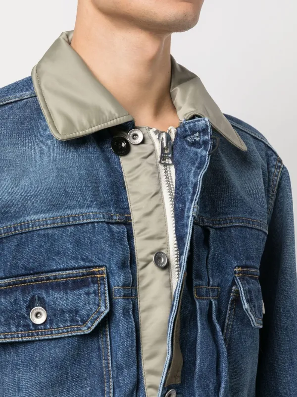 sacai 国内買付 Denim Jacket SACAI | LEVI'S® X SACAI MEN'S DENIM X NYLON TWILL REVERSIBLE