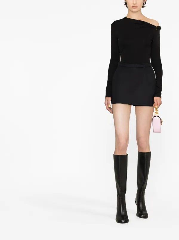 versace ベルサーチ パワーショルダー ボディースーツ 90_1020089-