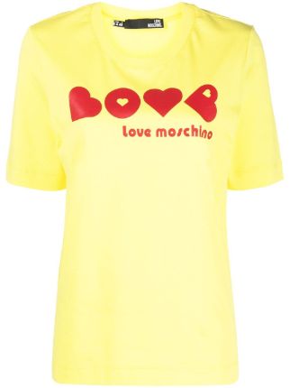 Love moschino shirt discount with gold print