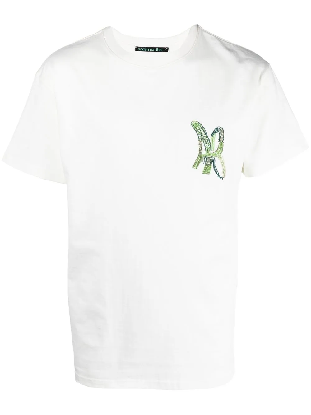 

Andersson Bell chest logo-print detail T-shirt - White