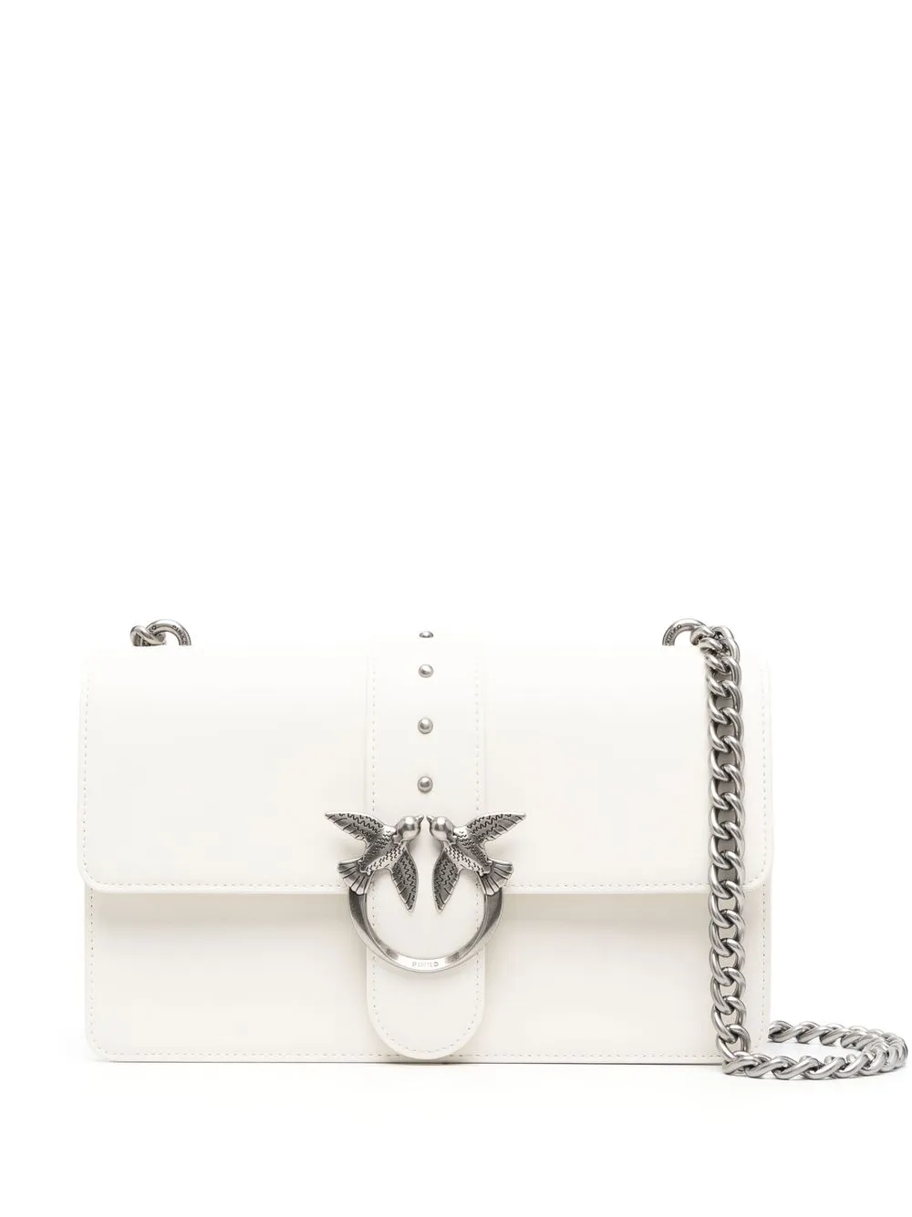 

PINKO Love Mini Icon crossbody bag - White