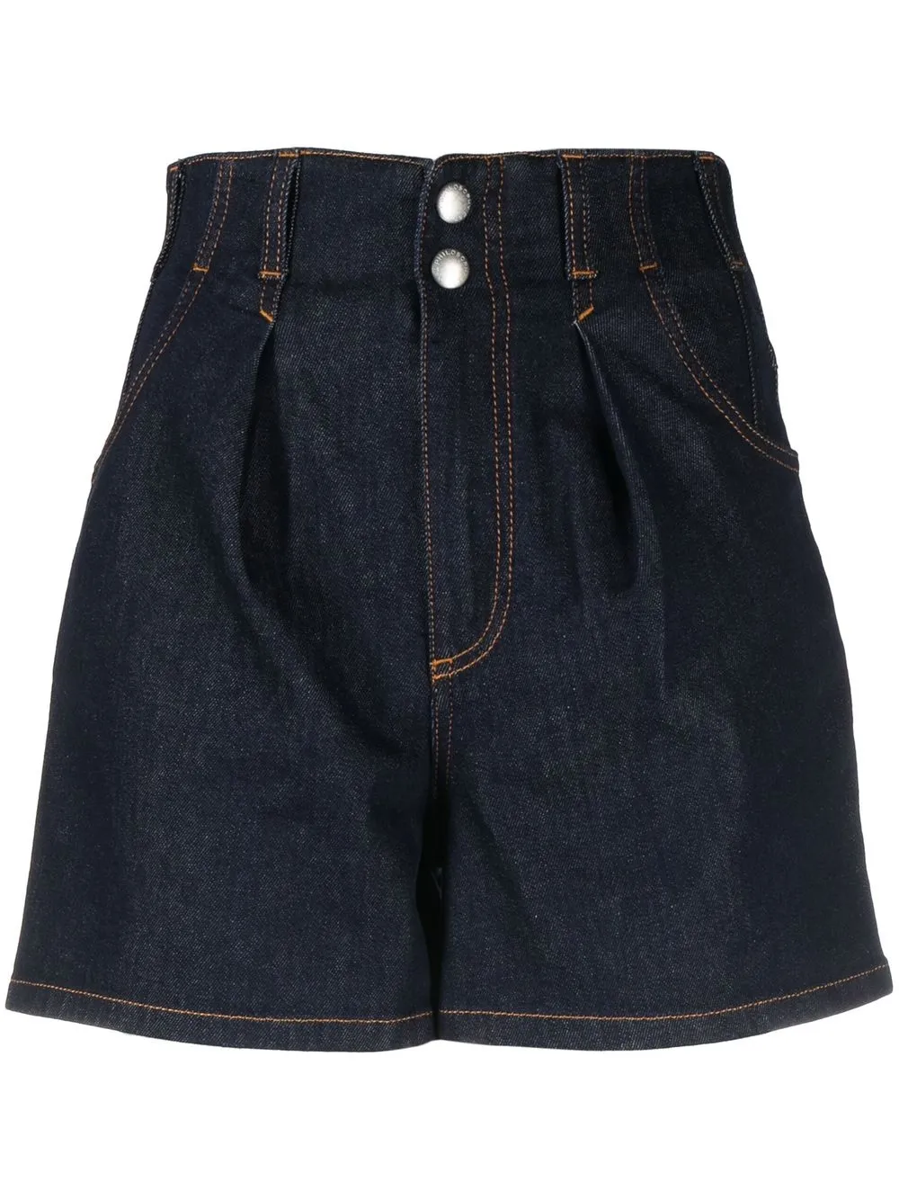 

Philosophy Di Lorenzo Serafini high-waisted denim shorts - Blue