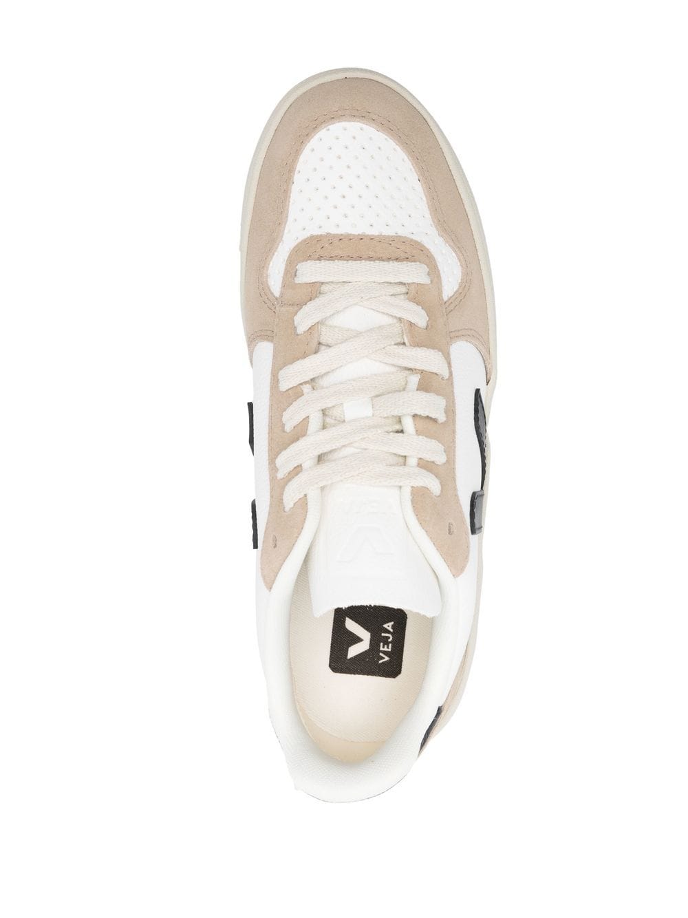 Louis Vuitton Beige/White Suede and Mesh Run Away Low Top Sneakers