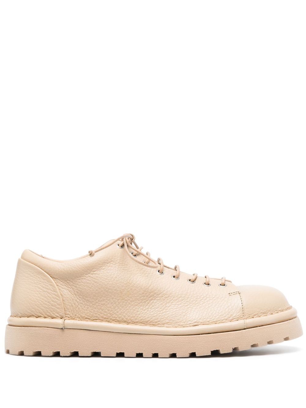 Marsèll Pallottola Leather Lace-up Shoes In Neutrals